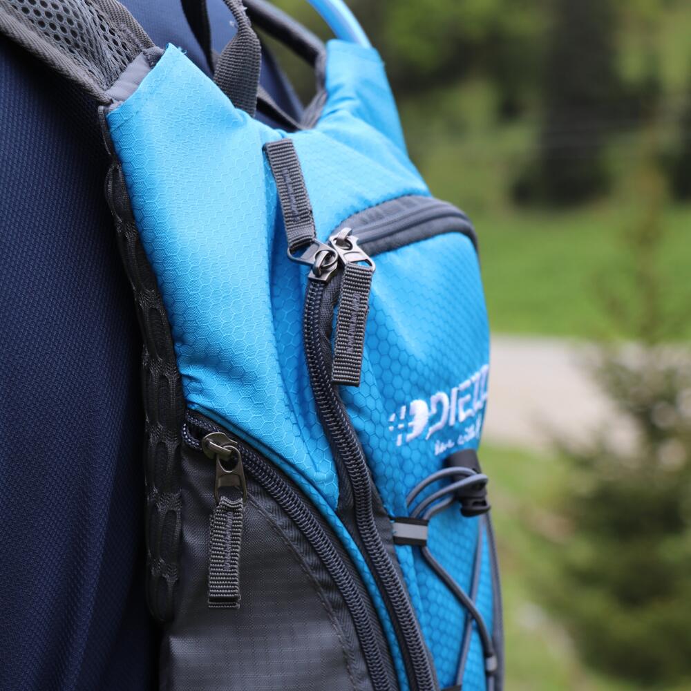 Drinkzak van 10 liter Bike-Mountain BLUE GUNMETAL 4/4