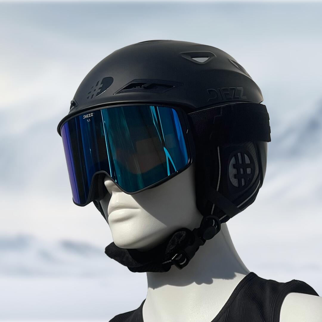 CENIS S3 ski mask Black Blue. 4/6