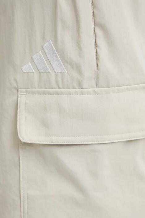 Pantaloncino uomo adidas essentials small logo cargo - beige 4/4