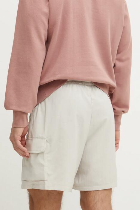 Pantaloncino uomo adidas essentials small logo cargo - beige 3/4