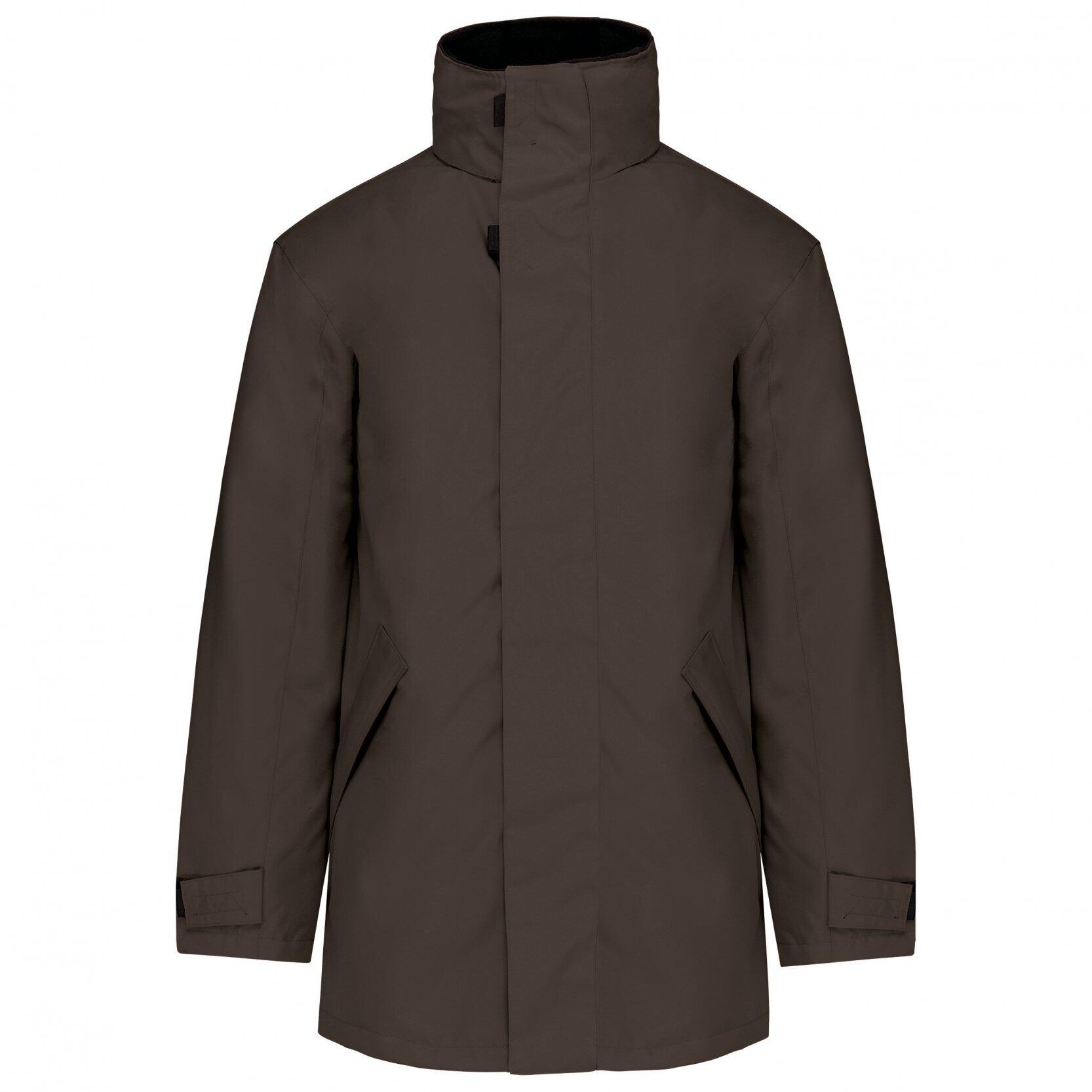KARIBAN Parka with quilted lining Kariban