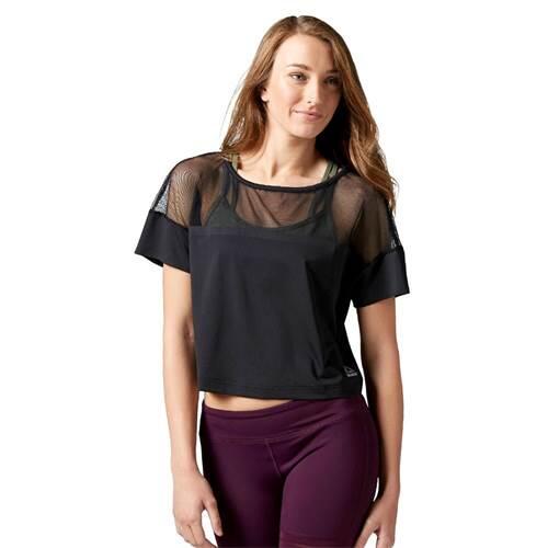 T-shirt universel femmes Reebok Cardio Fashion Top 1/2