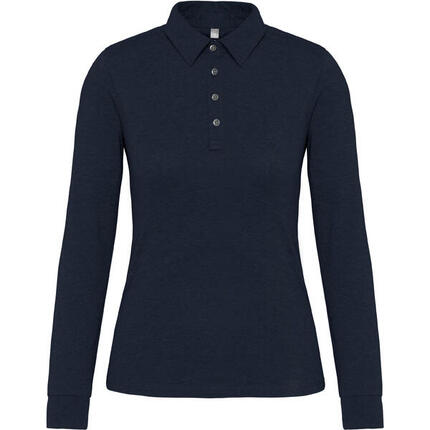 Polo jersey manches longues Femme Kariban