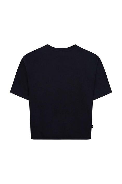 T-shirt ragazza converse cnvg chuck patch boxy - nero 3/6