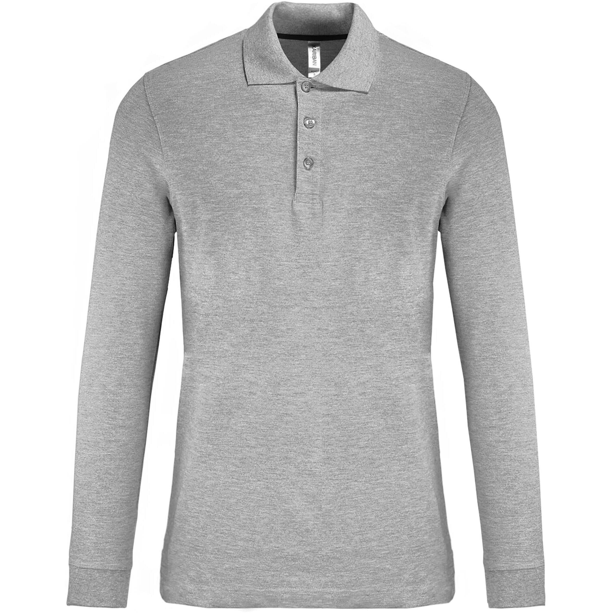 KARIBAN Long sleeve polo Kariban