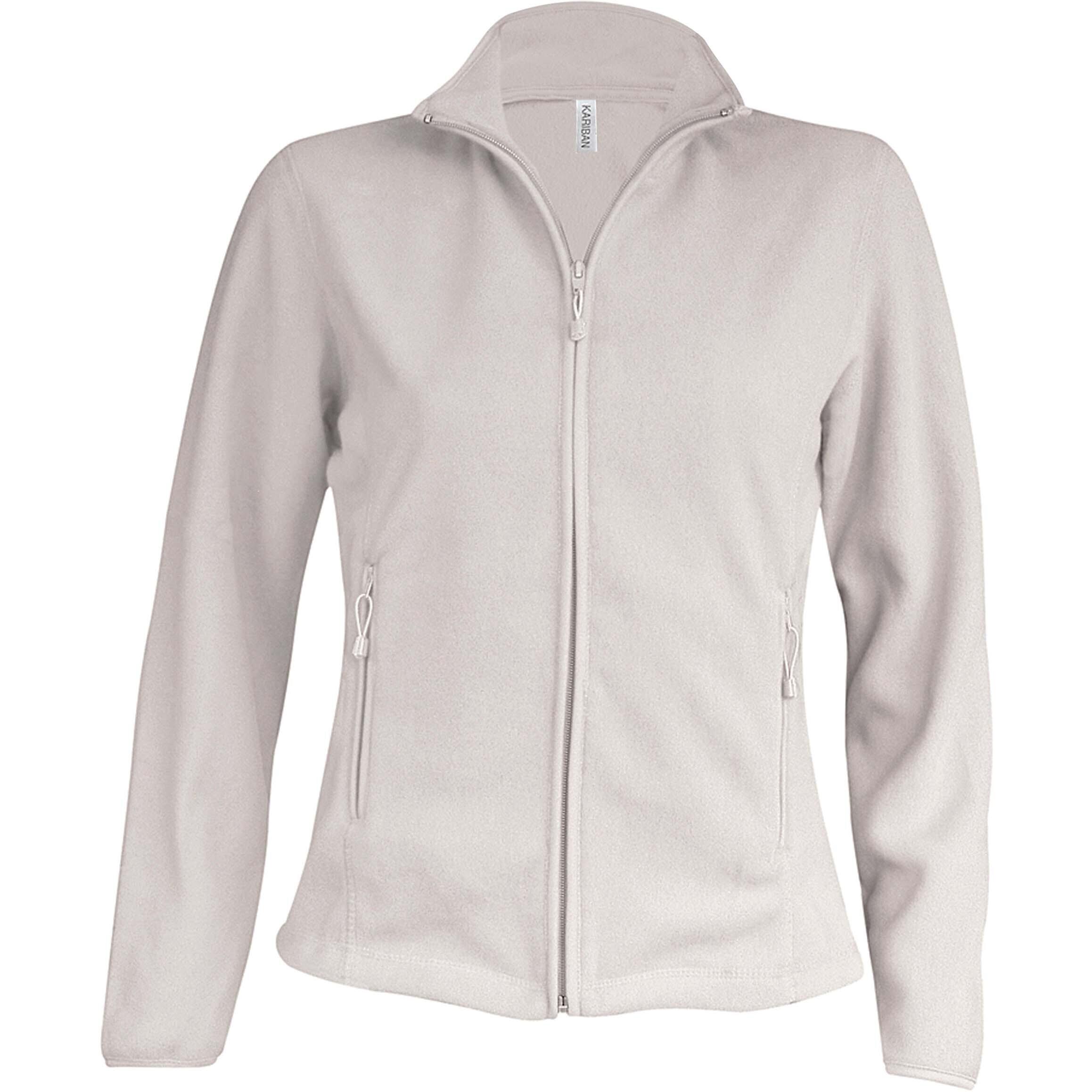 Kariban - Veste Femme Kariban Micropolaire Maureen - Polaire - Blanc - 52 2xl - Decathlon