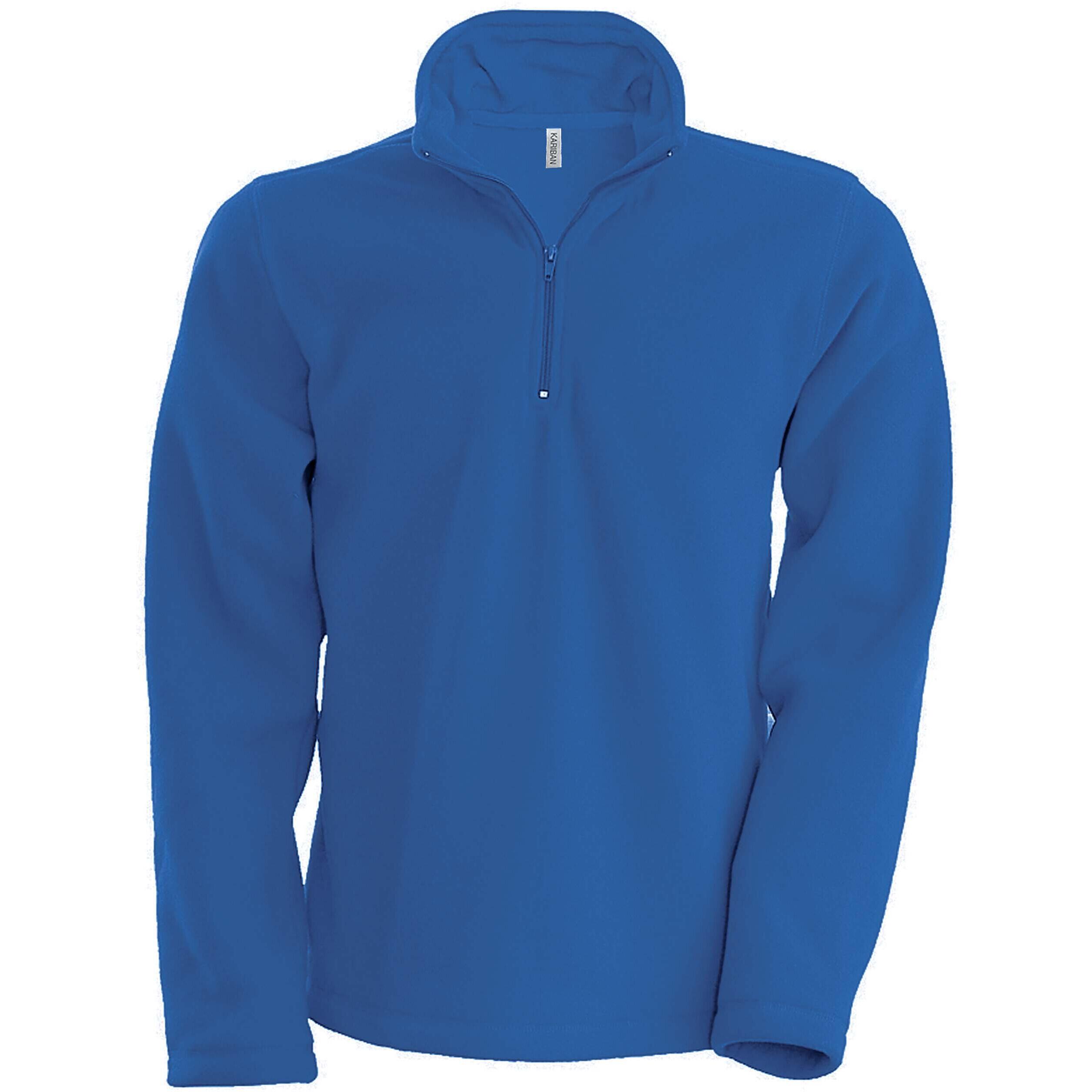 Kariban - Veste Polaire Col Zippé Kariban Enzo - Polaire - Bleu - 38 S - Decathlon