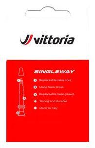 Paar Vittoria Singleway Tubeless Venti le Presta Silber 6/6