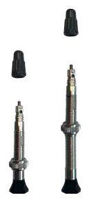 Paar Vittoria Singleway Tubeless Venti le Presta Silber 3/6