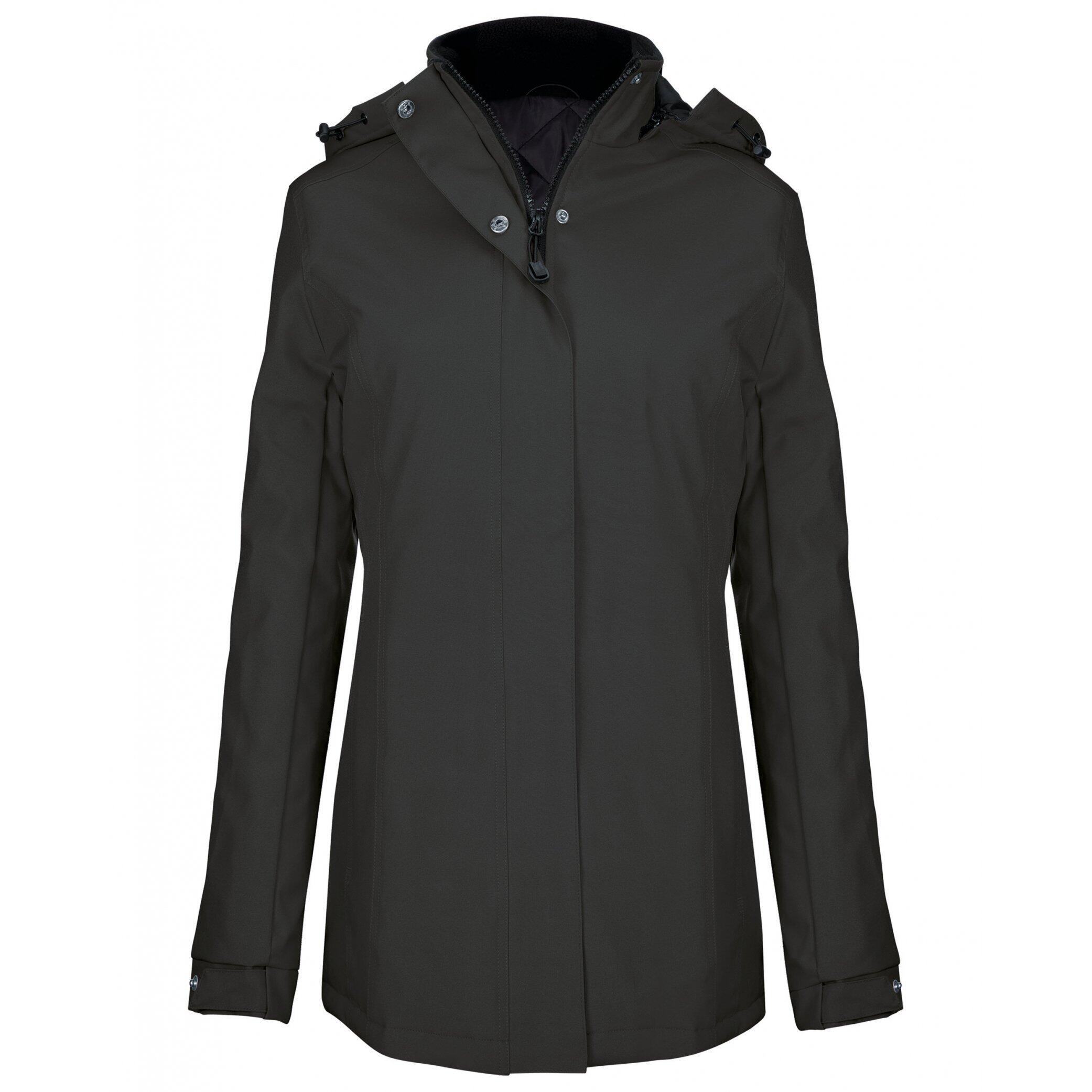 Kariban - Parka Femme Kariban - Parka - Gris|noir - 36 Xs - Decathlon