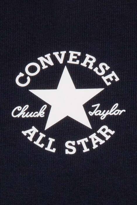 T-shirt ragazza converse cnvg chuck patch boxy - nero 4/6