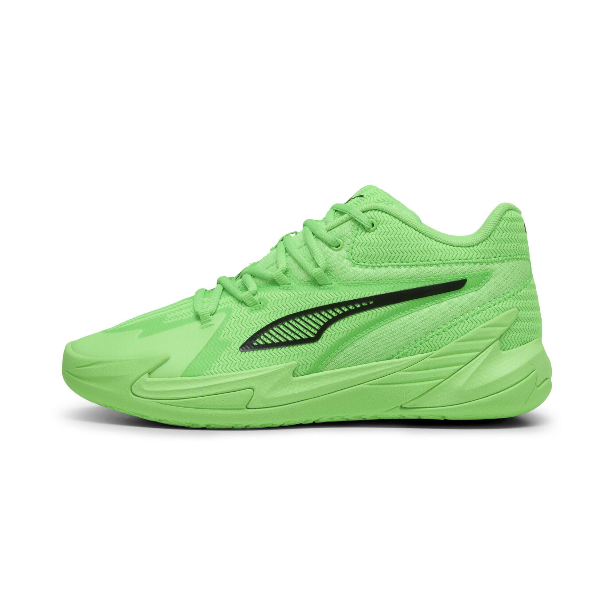 Chaussures de basketball The Dagger Unisexe PUMA Elektro Green Black 3/7