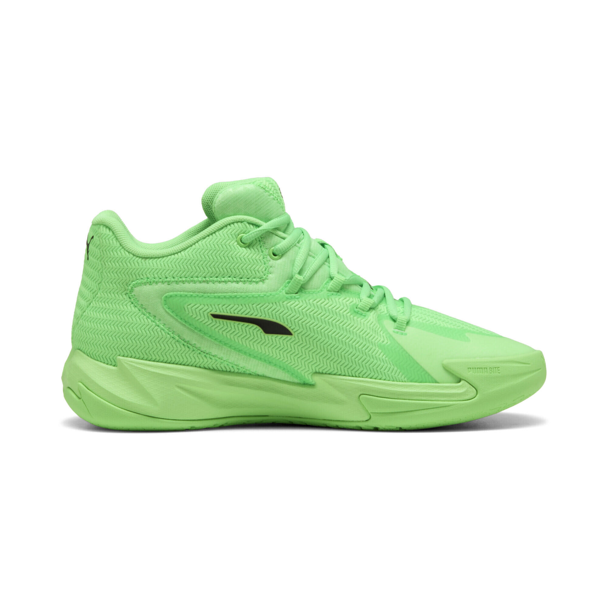Chaussures de basketball The Dagger Unisexe PUMA Elektro Green Black 5/7