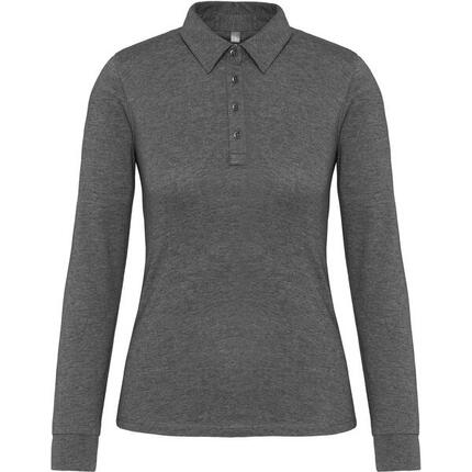 Polo jersey manches longues Femme Kariban