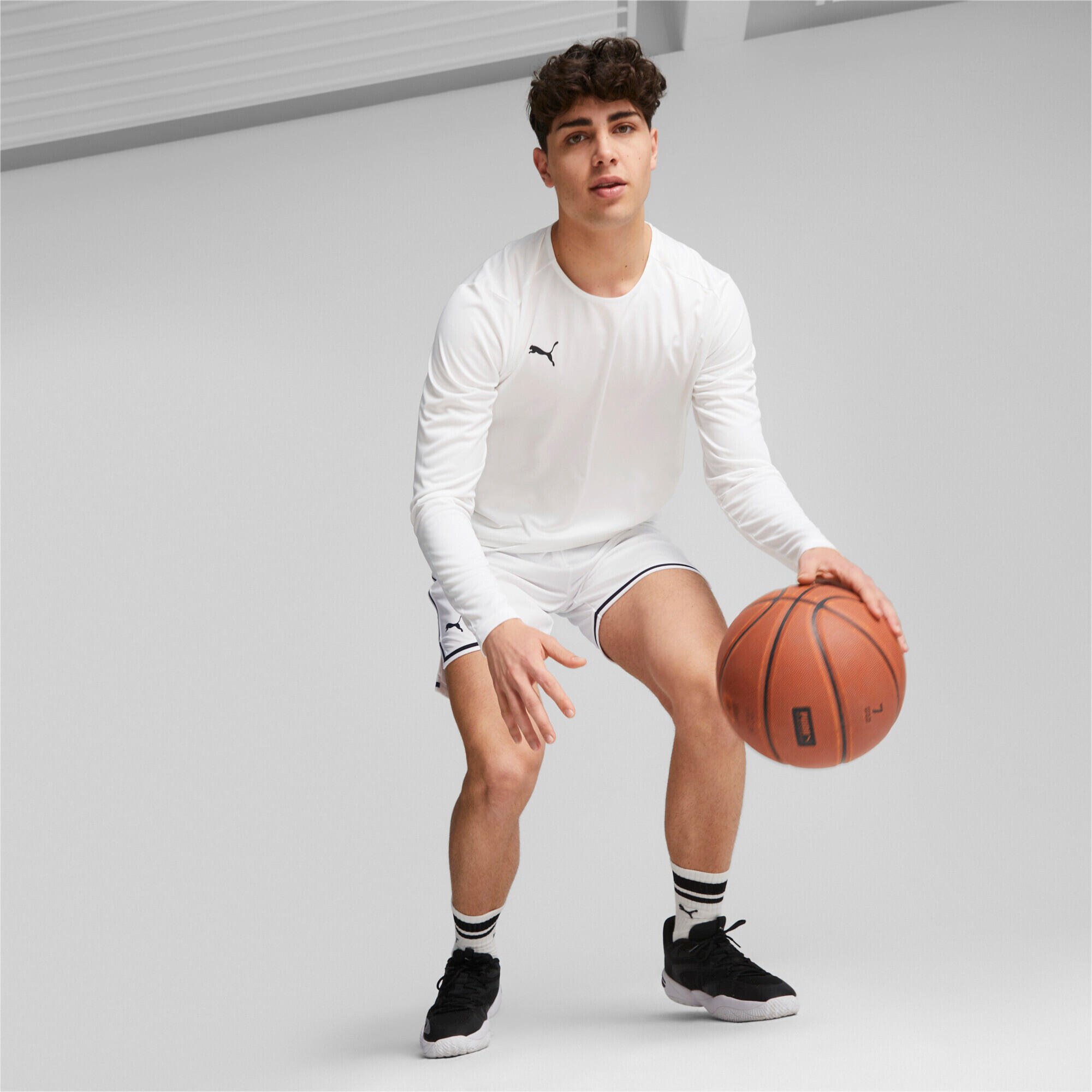 Maglia a maniche lunghe Puma Hoops team shooting 4/5