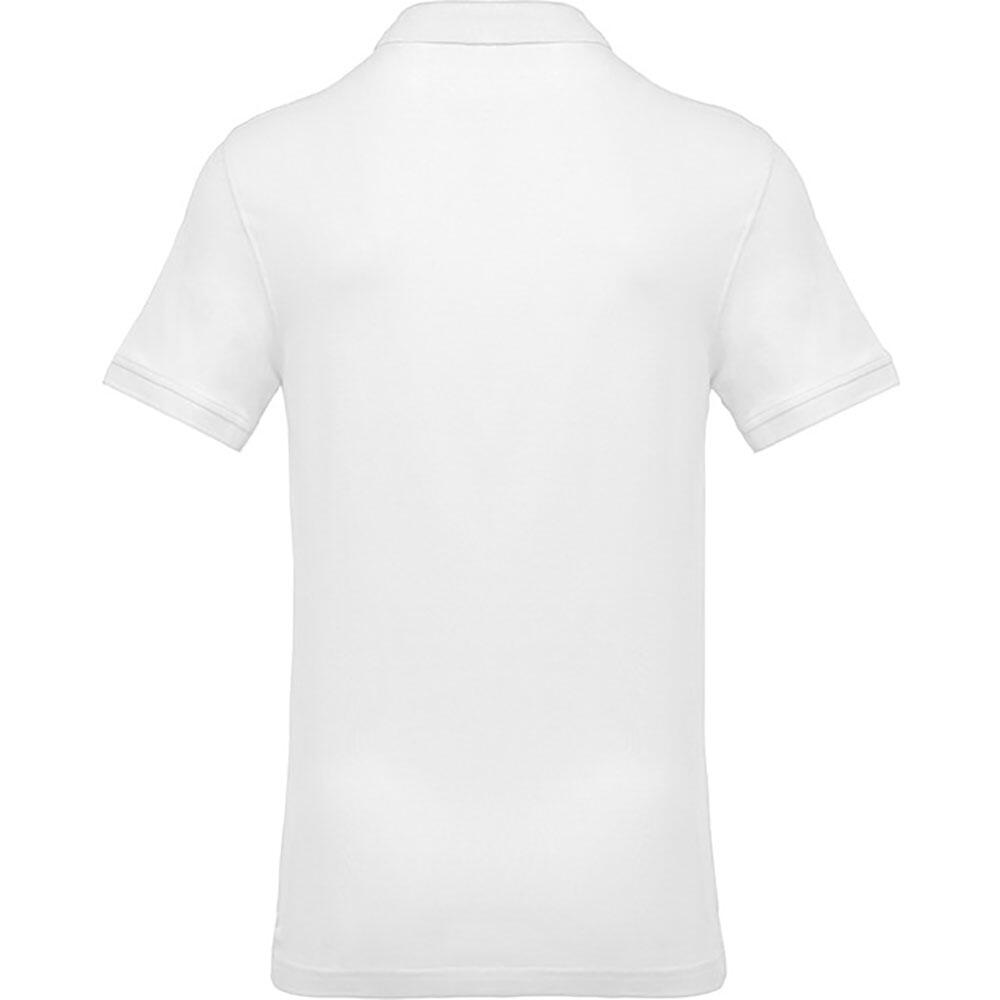 Polo a manica corta Kariban Piqué blanc 3/3