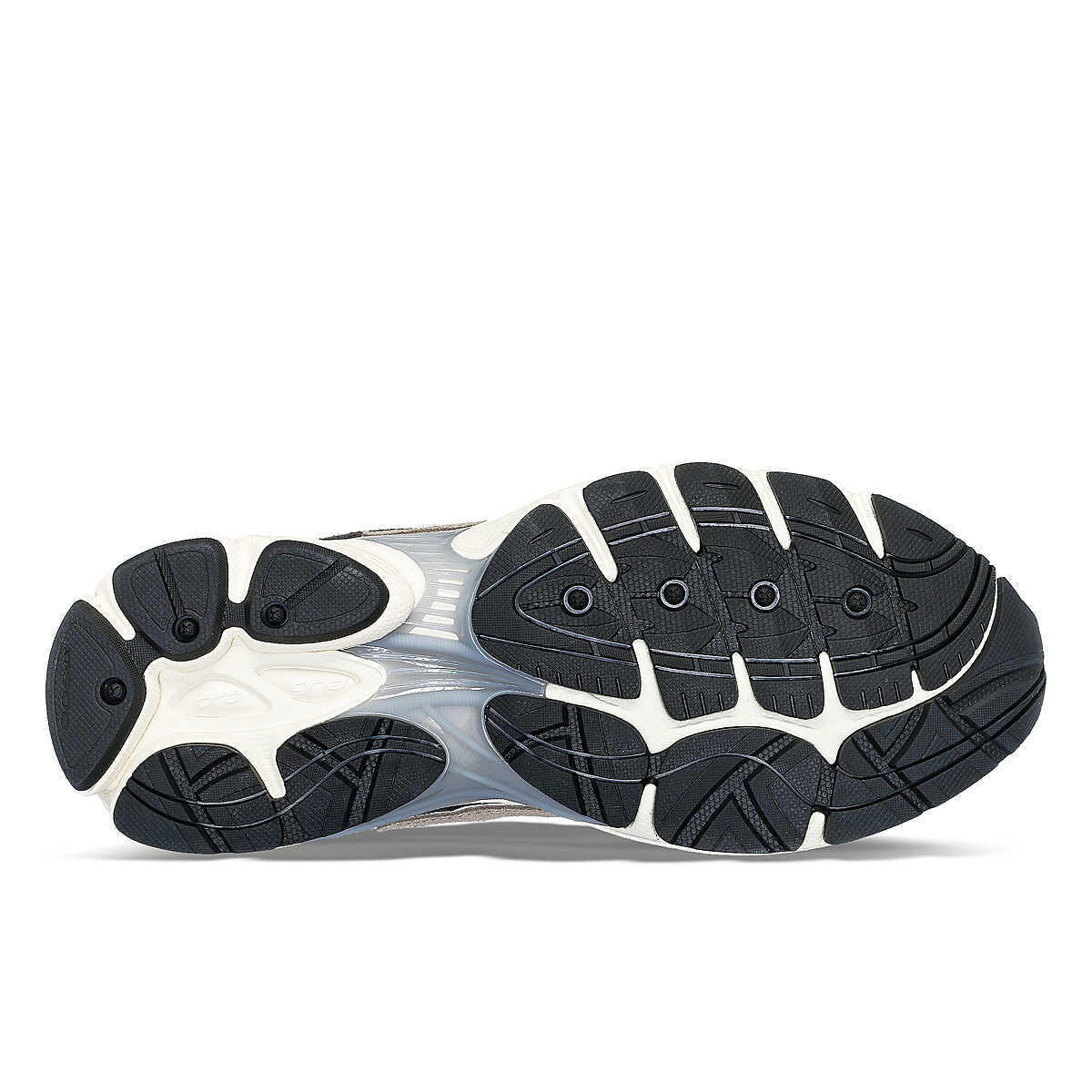 Chaussures De Running Saucony Progrid Omni 9 Armor Noir - Confort, Stabilité, Design Rétro Monochrome - Pour Homme/femme - 10