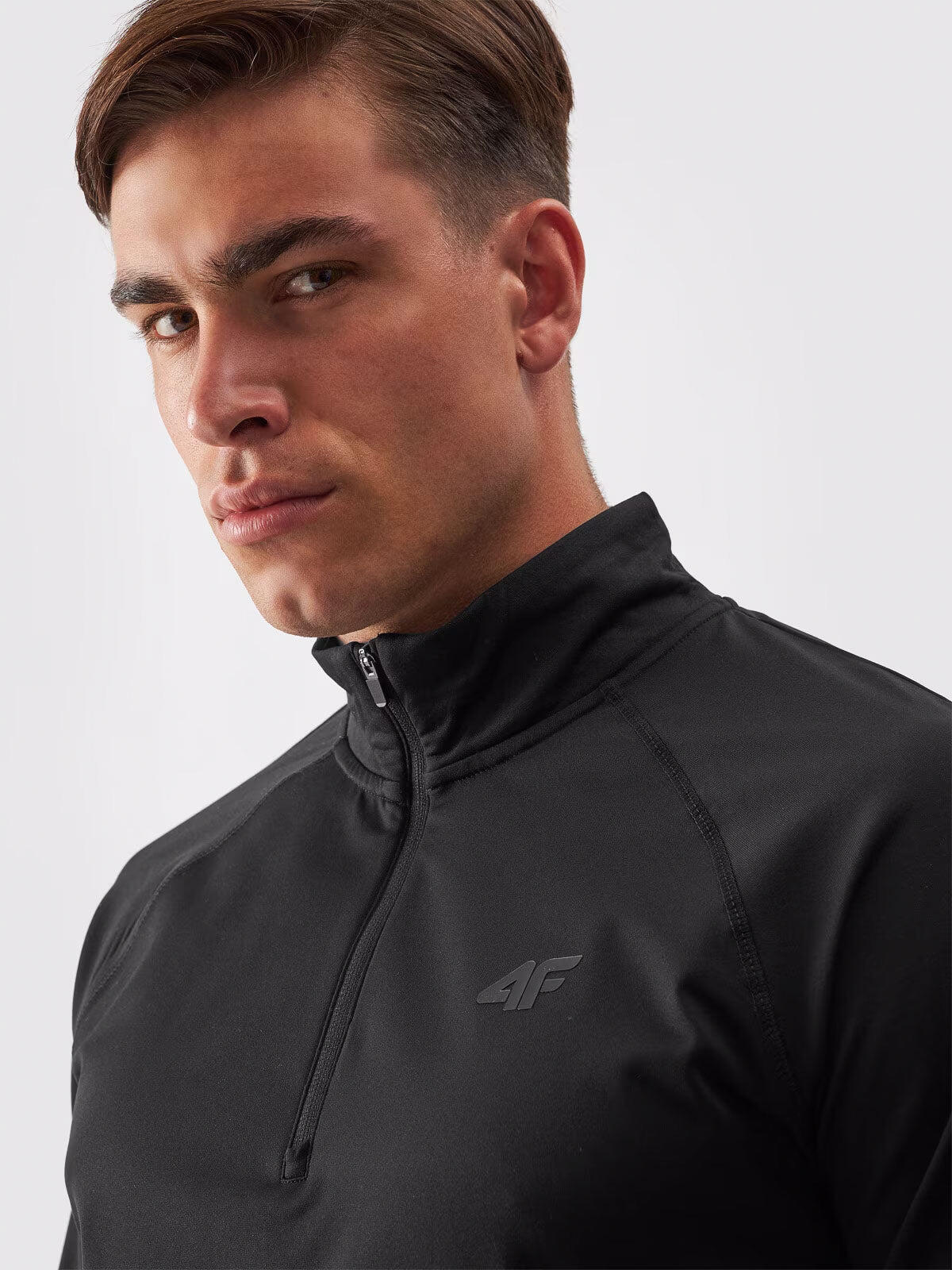 Thermo-Shirt Schwarz Für Herren 3/5
