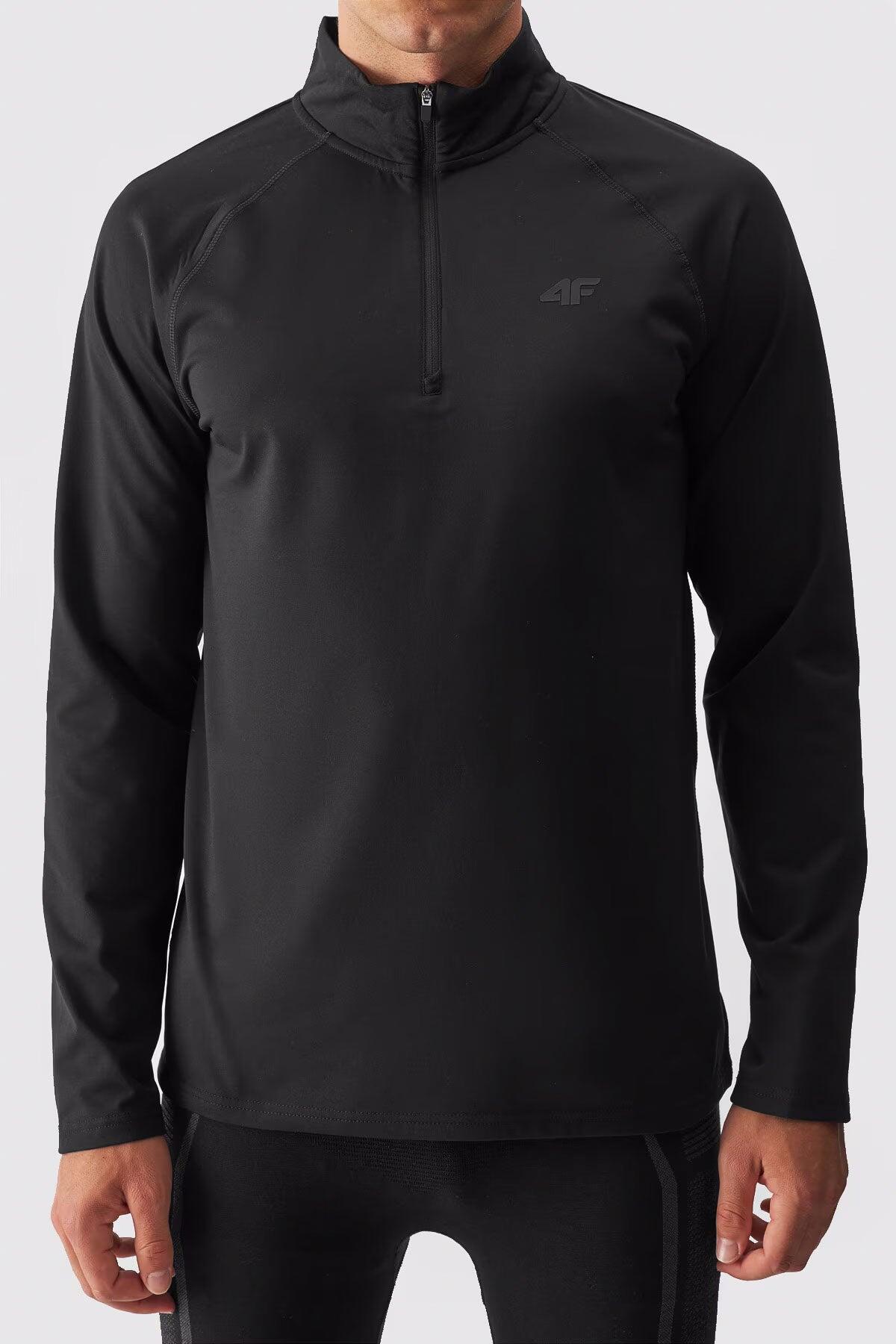 Thermo-Shirt Schwarz Für Herren 5/5