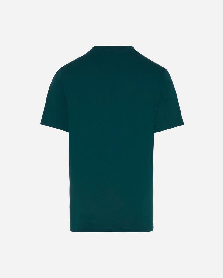 T-shirt uomo converse square logo - verde 2/3