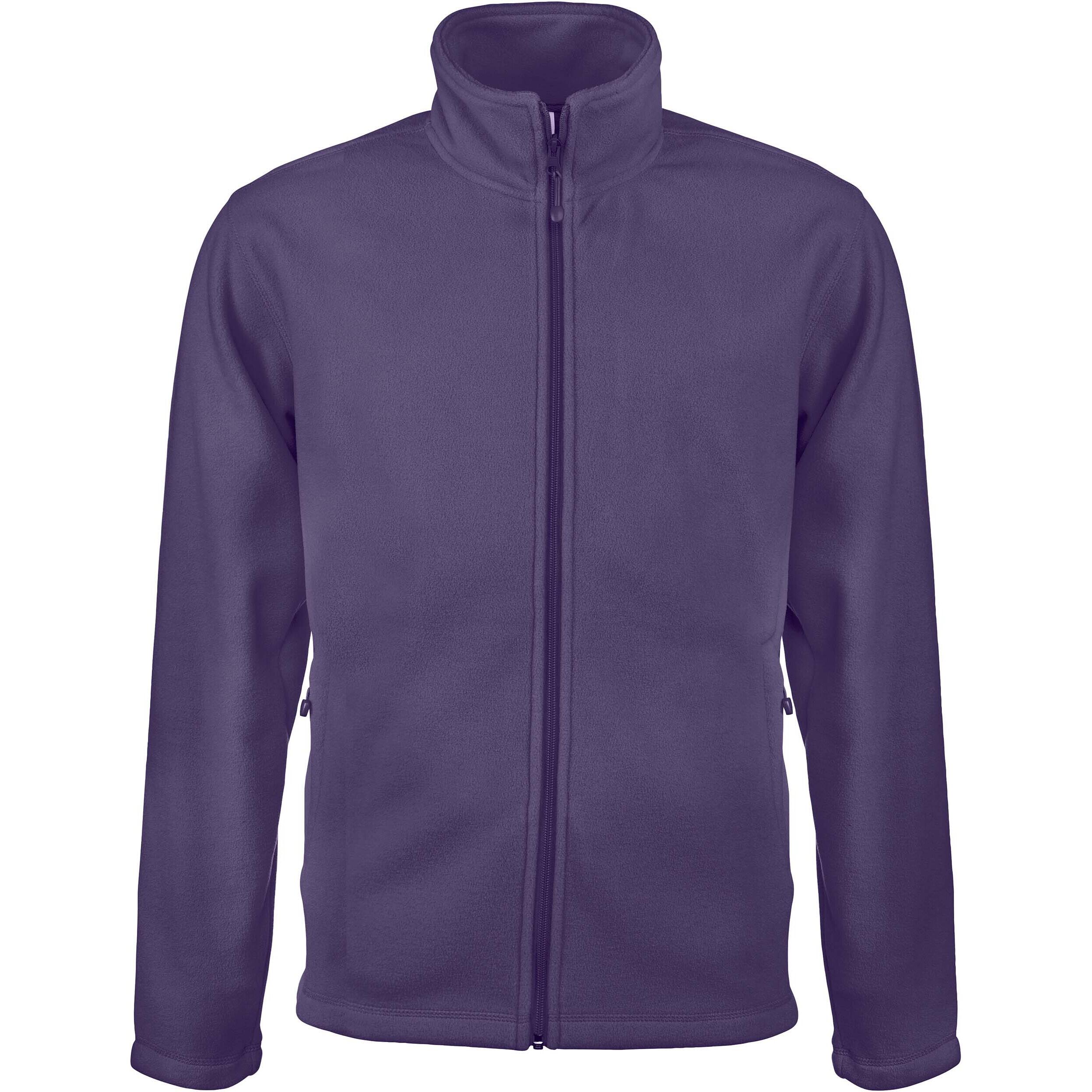 Kariban - Veste Micropolaire Zippée Kariban Falco - Polaire - Violet - 56 3xl - Decathlon