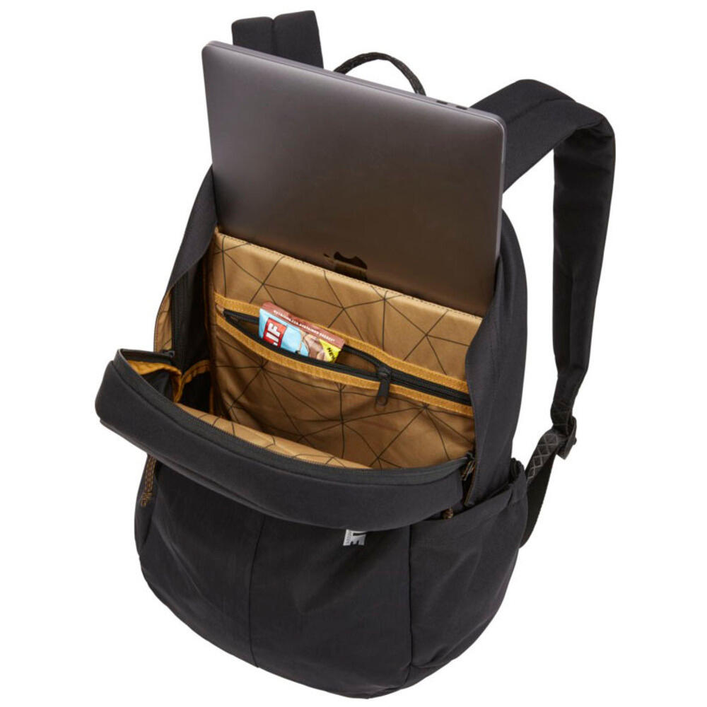 Mochila Notus Preto sólido 3/4