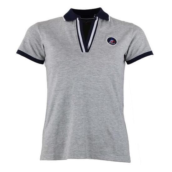 Polo-Shirt Frau Peak Mountain Asfalte
