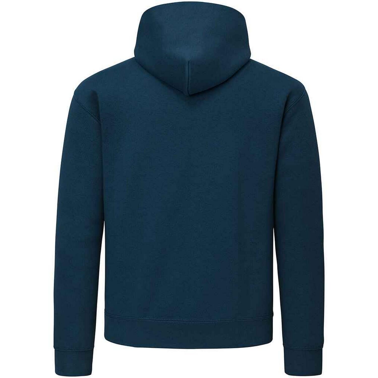 Felpa Con Cappuccio Uomo Fruit Of The Loom Blu Montagna 2/2