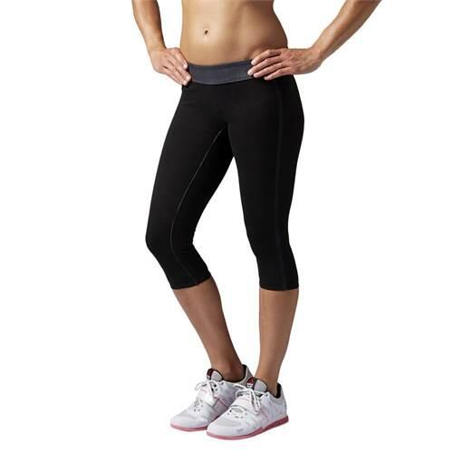 Pantalon crossfit femmes Reebok Rcf Reversbl Chase Capri 3/3