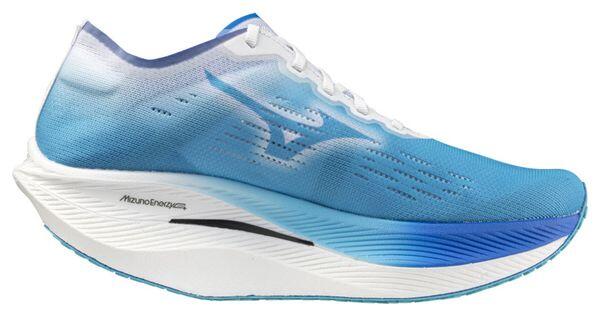 Mizuno Wave Rebellion Pro 2 Running Shoes Blue/White Men's 2/6
