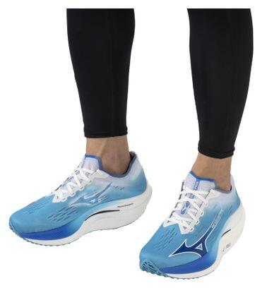 Mizuno Wave Rebellion Pro 2 Running Shoes Blue/White Men's 6/6