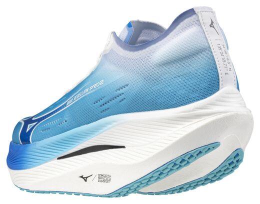 Mizuno Wave Rebellion Pro 2 Running Shoes Blue/White Men's 5/6