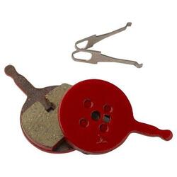 AVID Paire de Plaquettes BB5 Organique/Acier