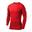 Haut de compression thermique à manches longues et col court pour homme