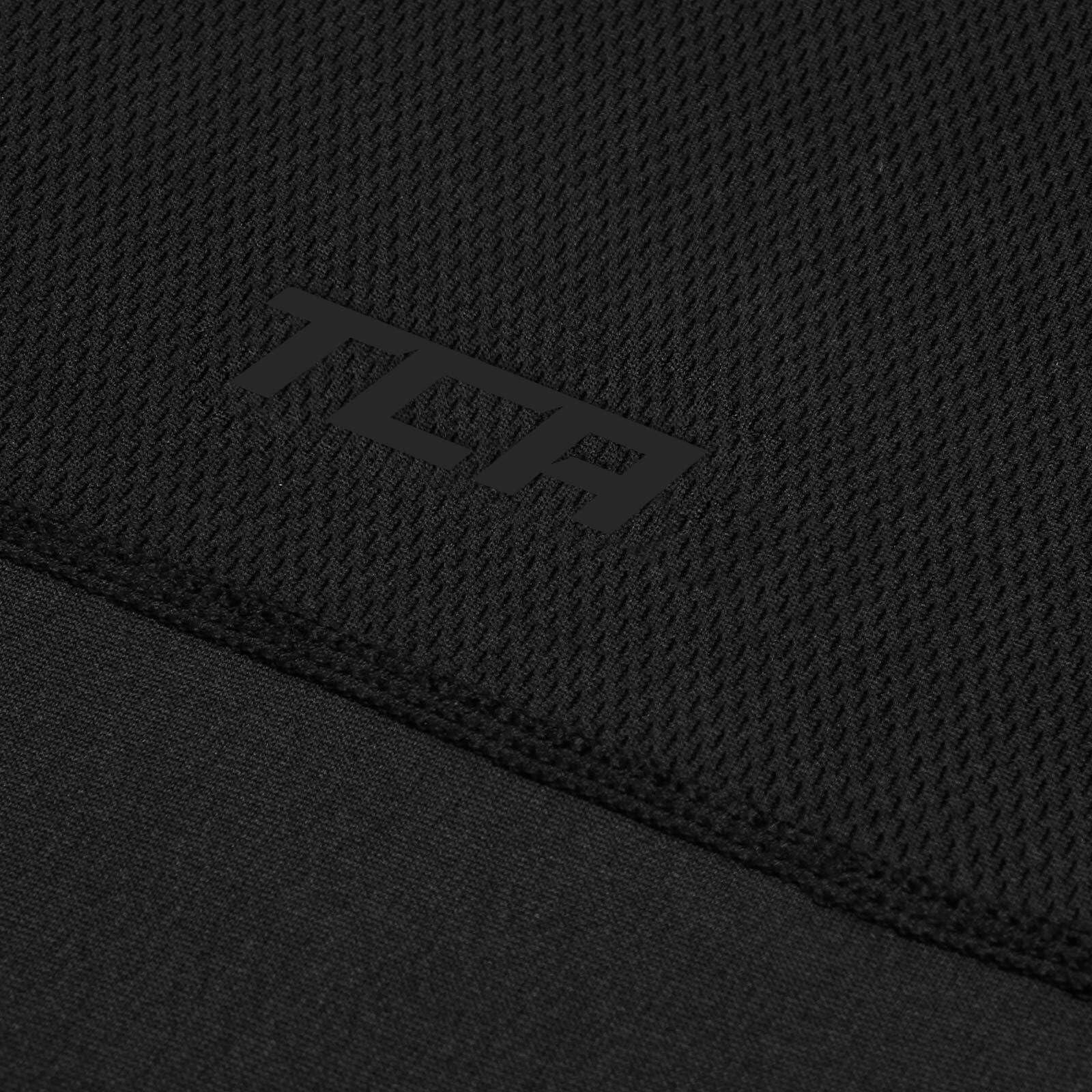 Men's Element Long Sleeve Quick Dry Running Top - Black Stealth 5/7