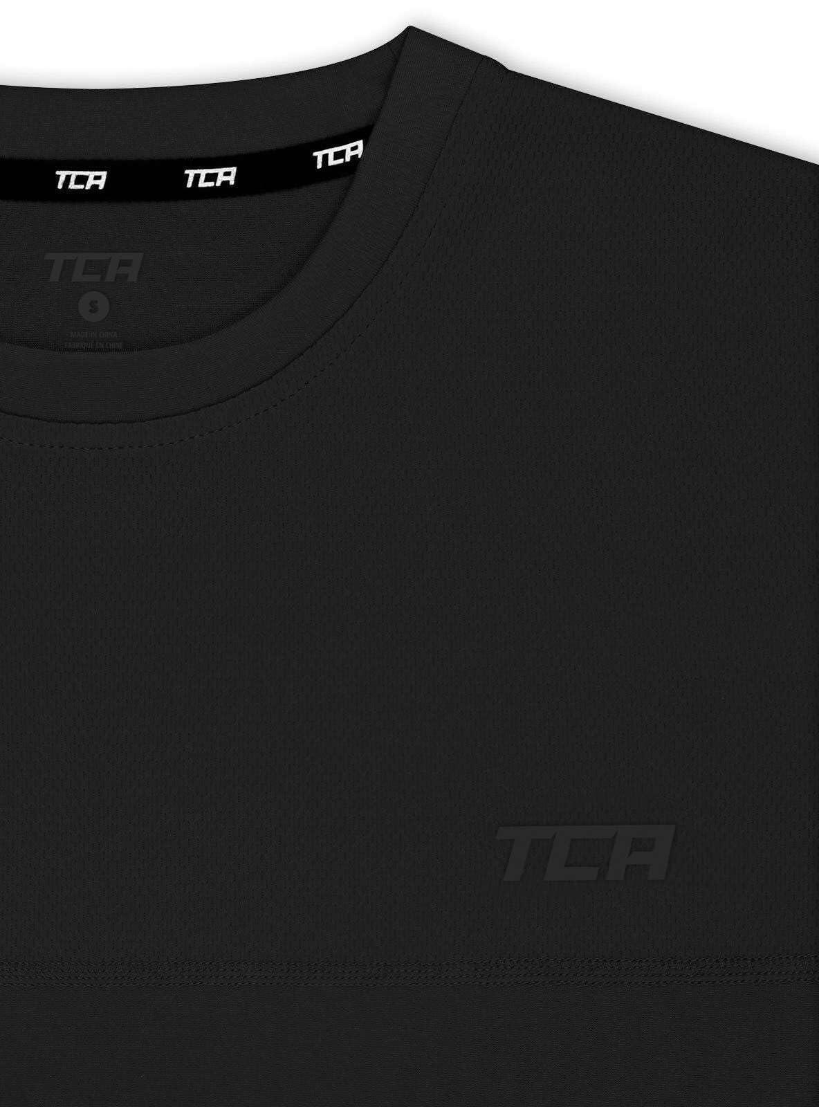 Men's Element Long Sleeve Quick Dry Running Top - Black Stealth 3/7
