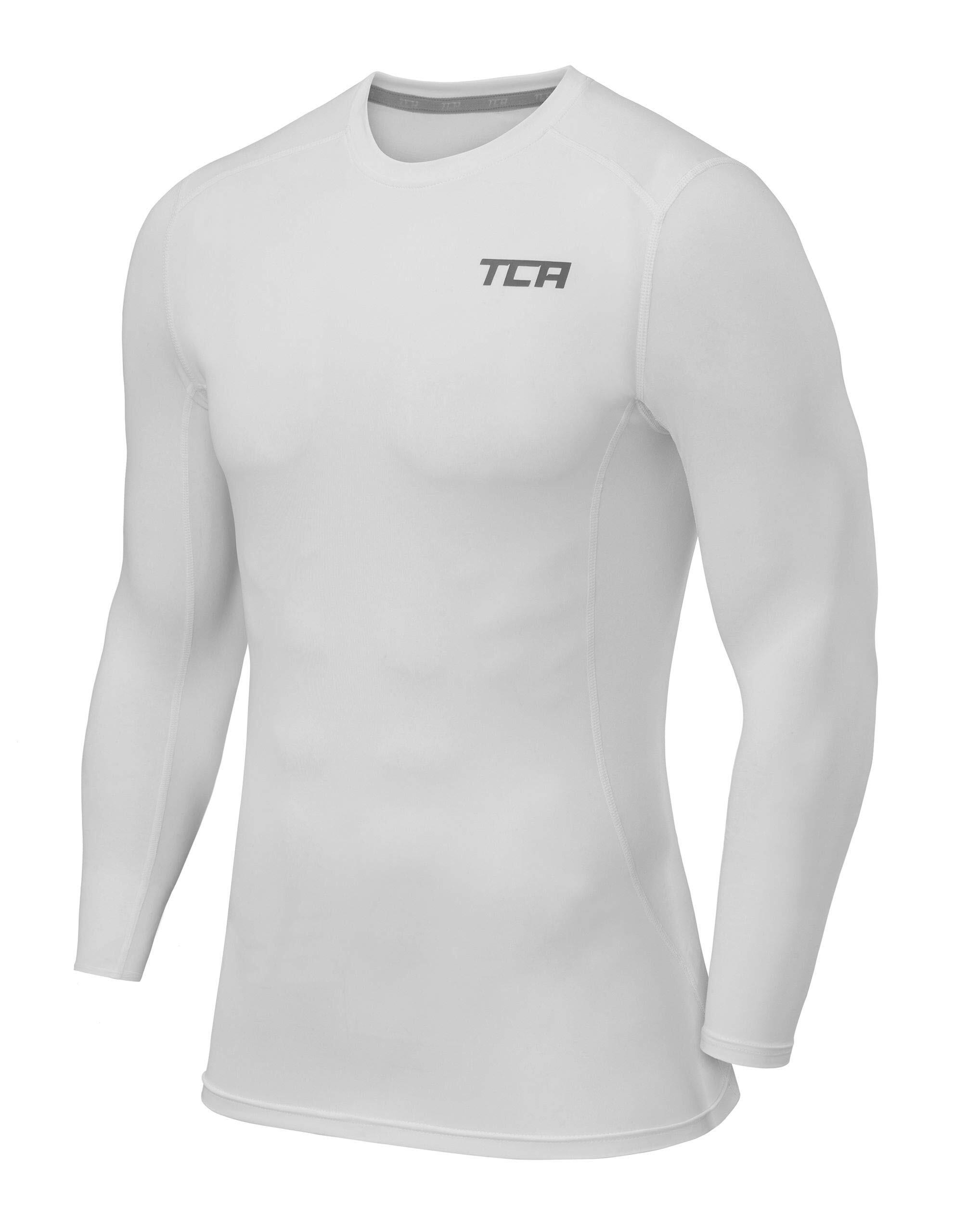 TCA Pro Performance Herren Langarm Kompressionsshirt mit Thermo Funktion