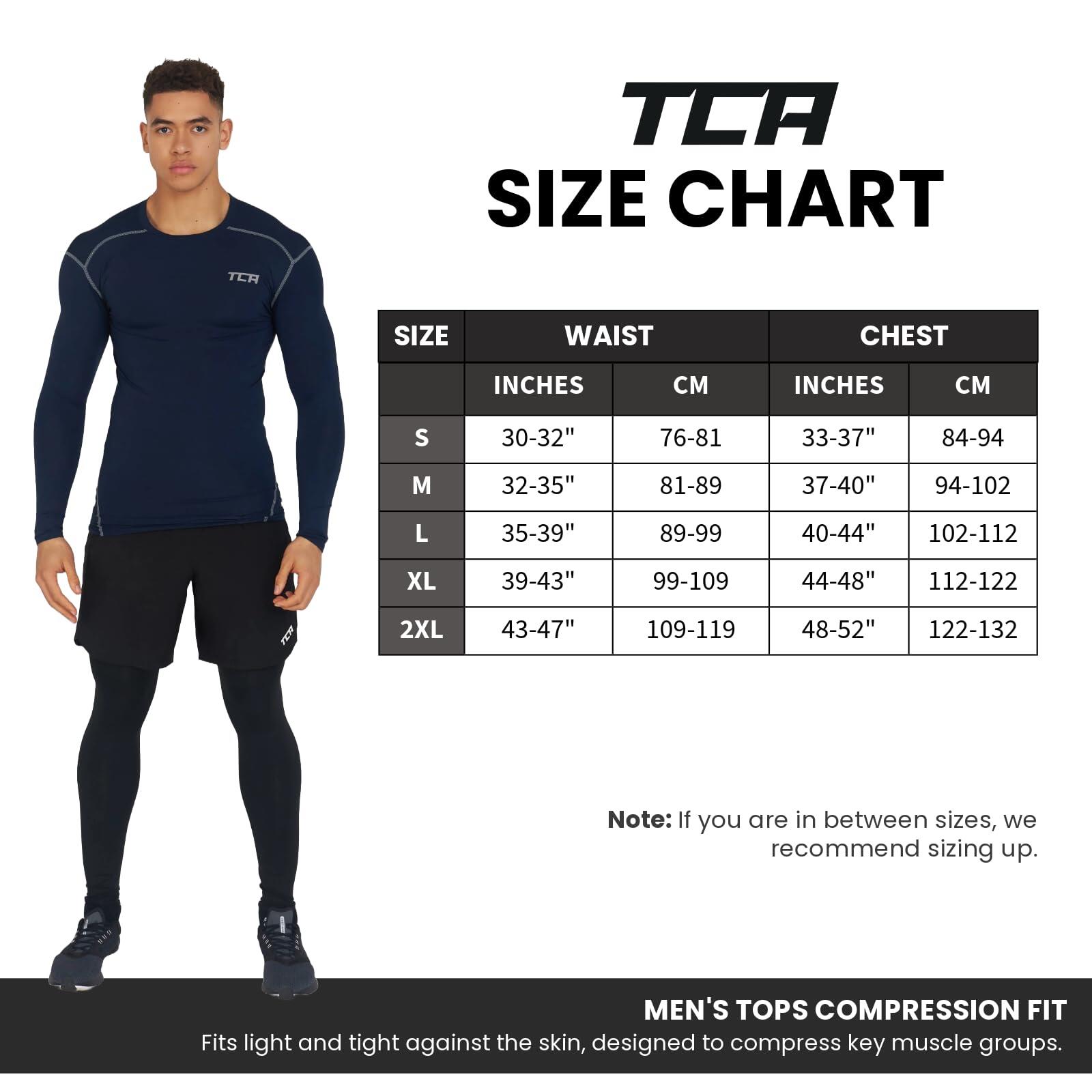 Men's Power Base Layer Compression Long Sleeve Top - High Risk Red 6/6