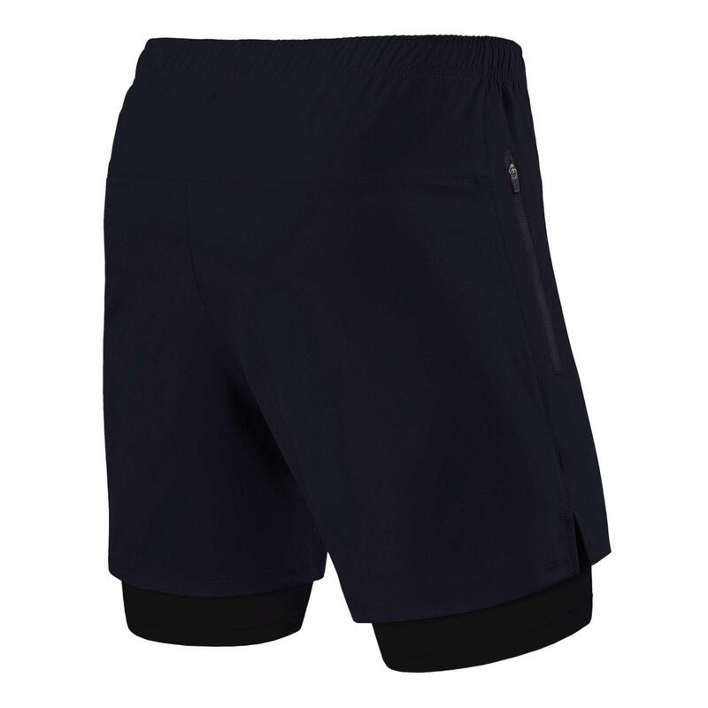 Short 2-en-1 Ultra avec Poche à Fermeture Éclair pour Hommes