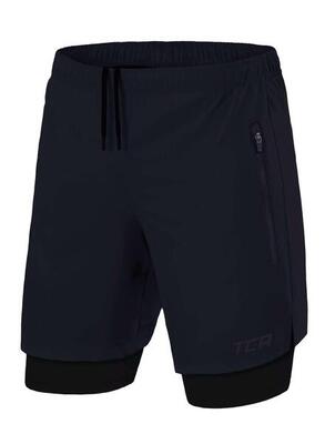 Herren Ultra 2 in 1 Laufshorts mit 2 Reißverschlusstaschen