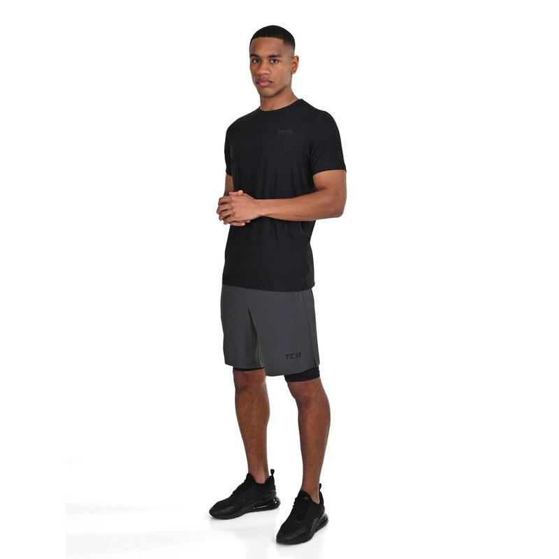 Short 2-en-1 Ultra avec Poche à Fermeture Éclair pour Hommes
