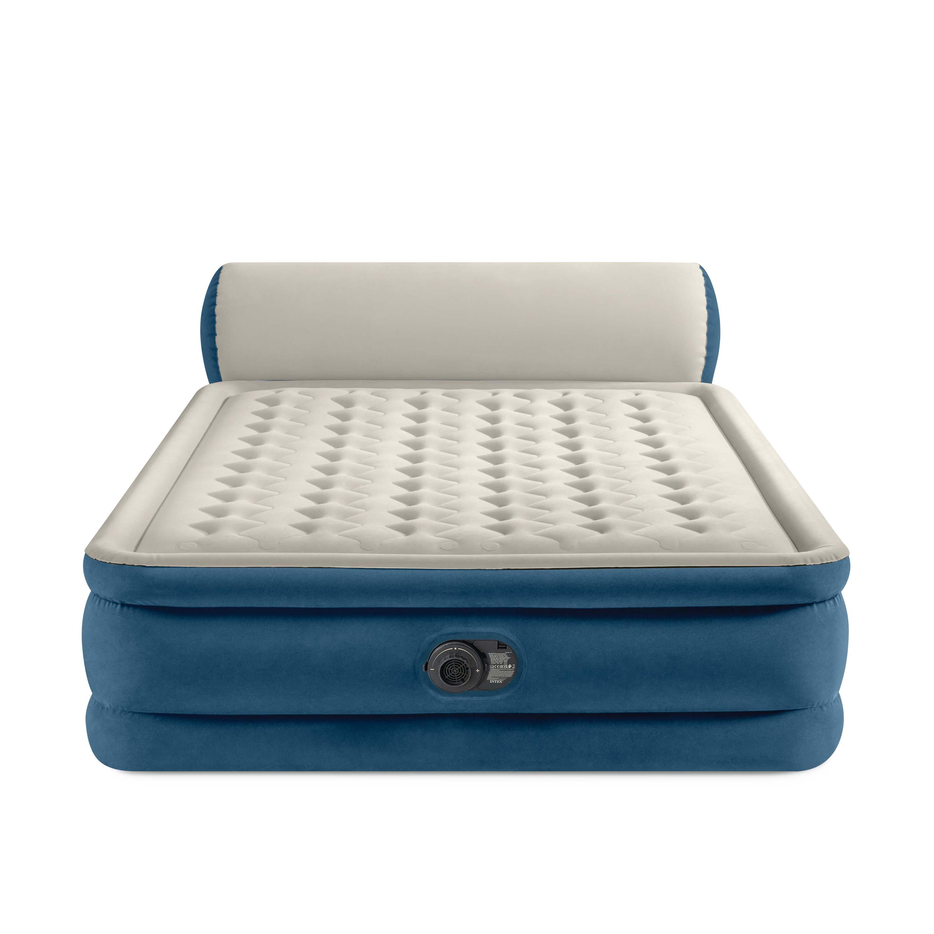 Intex 64460ND - Materasso Gonfiabile SilkyBed Autogonfiante, 229x152x79 cm 3/7