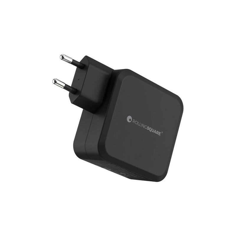 Chargeur GaN  100W - 2x port USB-C - technologie GaN - charge 2 téléphones