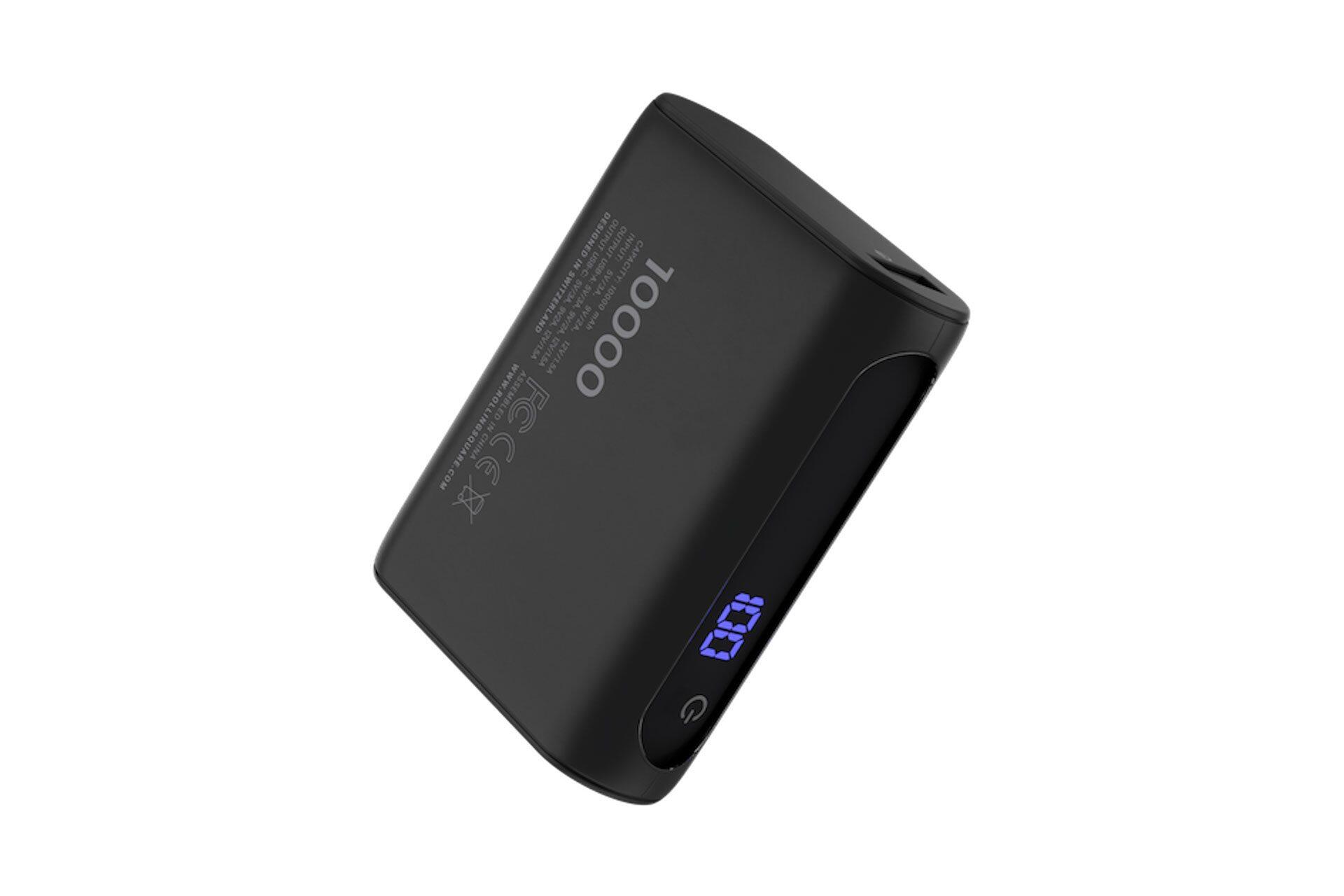 ROLLINGSQUARE Rolling Square Powerbank 10000 mAh - Entrada USB-C y USB-A - Carga rápida USB