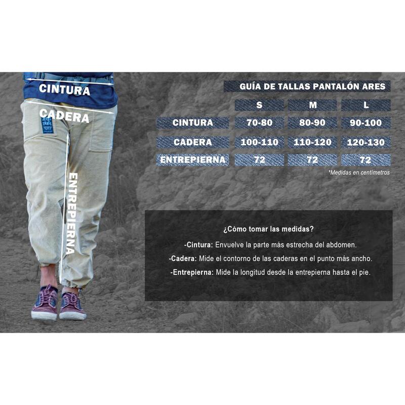 Ares kaki pantalon d'escalade unisexe