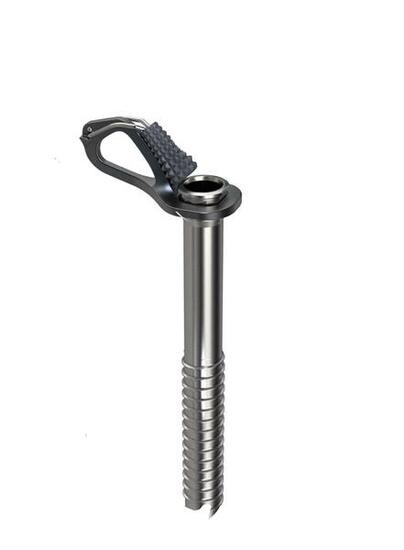 Blue Ice Aero Eisschraube 19 cm Chromoly/Alu 111 g 3-Zahn