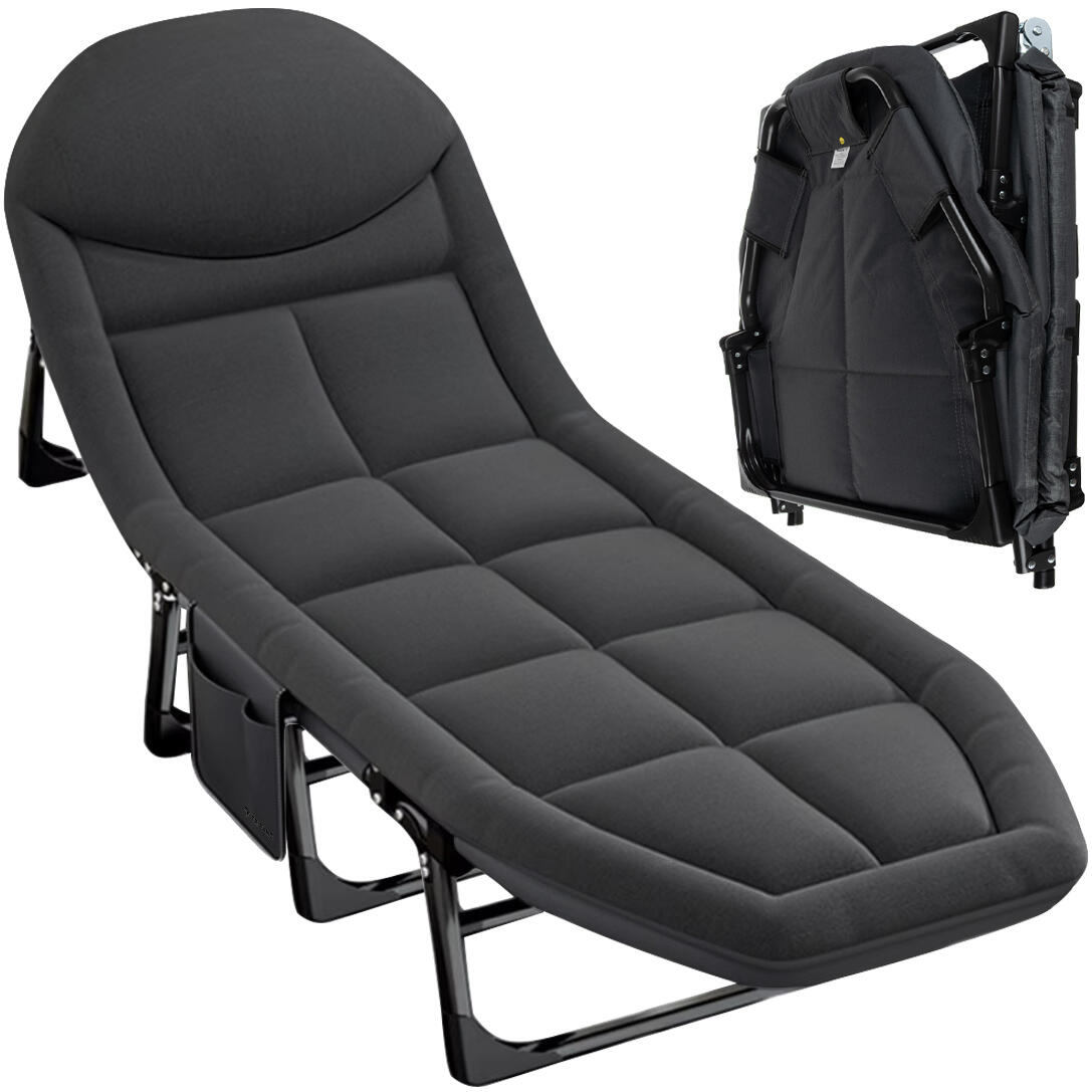 TRIZAND Kempingové lehátko FOLDING BED 200 x 65 cm