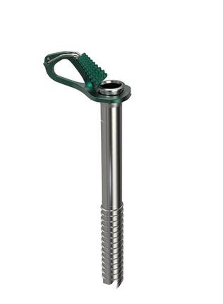 Spießklemme Blue Ice Aero 22 cm grün Chromoly-Stahl leicht 121 g