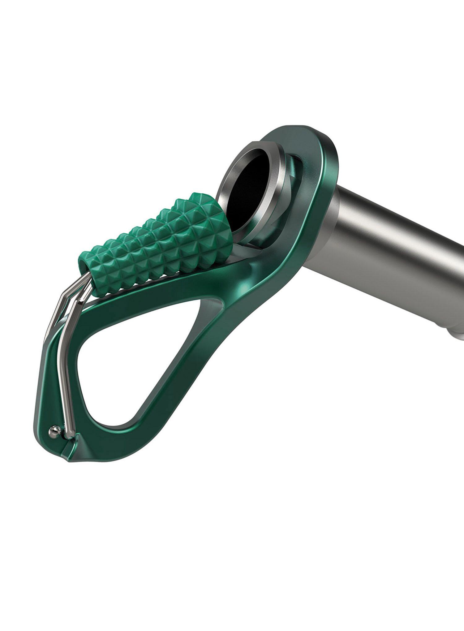 Broche para helado Blue Ice Aero 22 cm verde acero Chromoly ligero 121 g 6/6