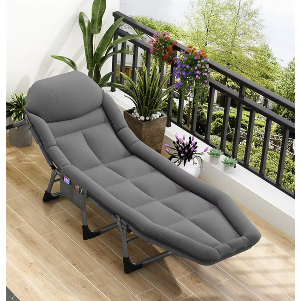 Kempingové lehátko FOLDING BED  200 x 65 cm 4/7
